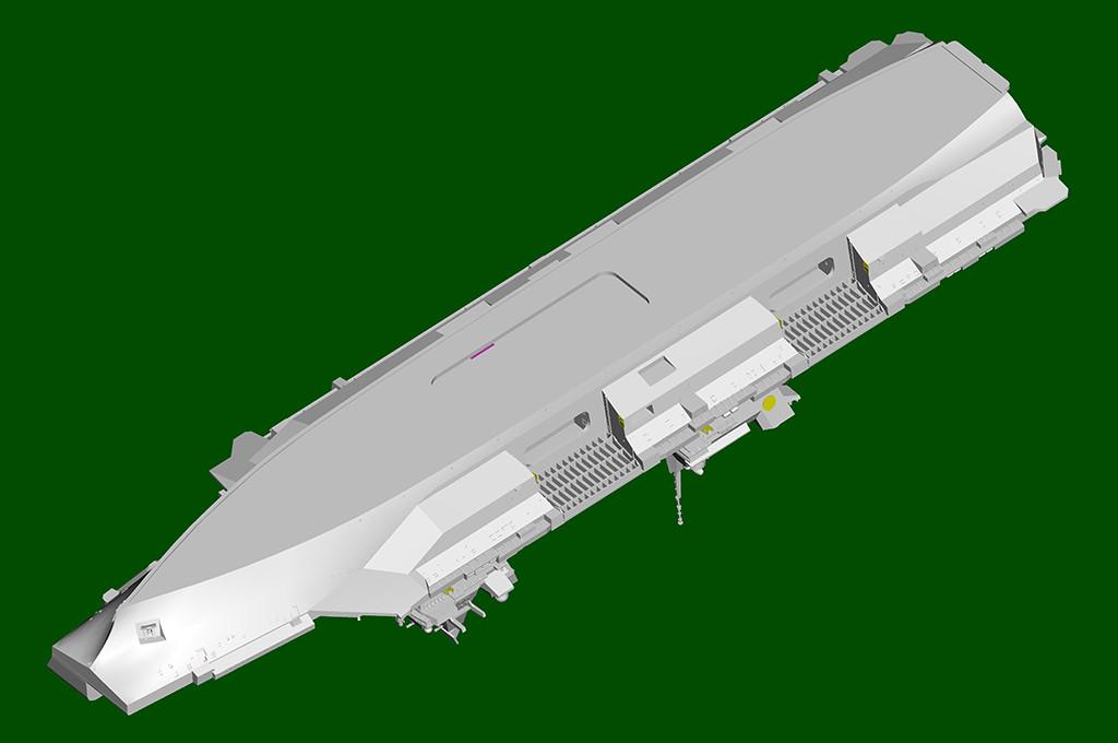 1/700 Trumpeter HMS Queen Elizabeth Aircraft Carrier Plastic Model