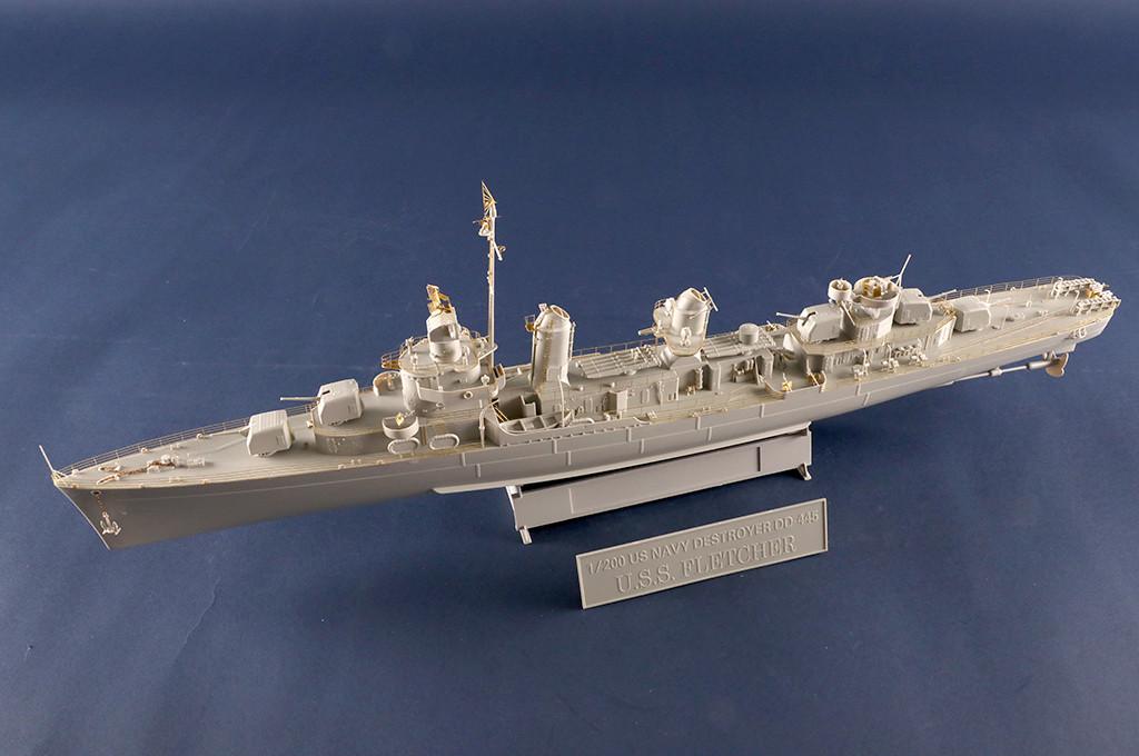 1/200 Trumpeter USS Fletcher DD-445 Destroyer Plastic Model Kit