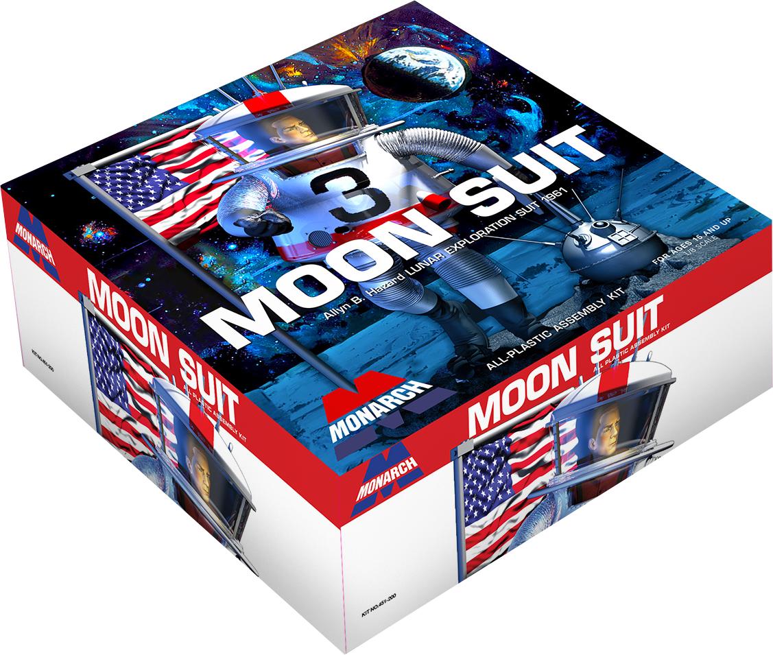 moonセット 1/8 Monarch Models Moon Suit Plastic Model Kit - Squadron.com