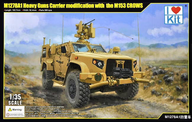 1/35 iLoveKit M1278A1 Heavy Guns Carrier Mod w/ M153 CROWS