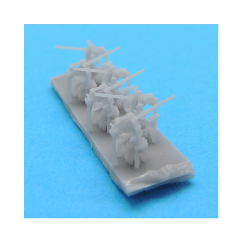 1/700 Black Cat Models 3in/50 Mk.22 gun (x6) - Squadron.com