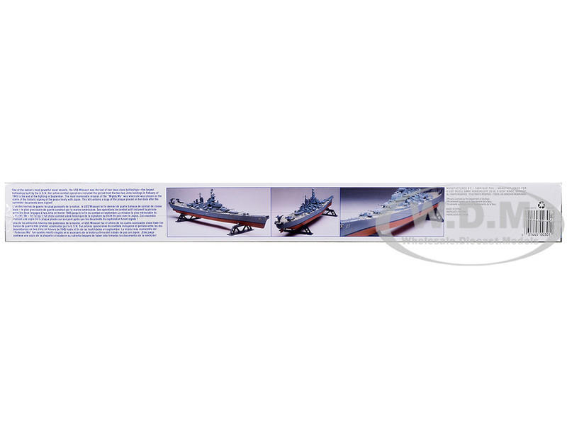 1/535 Revell USS Missouri Battleship Plastic Model Kit - 0301