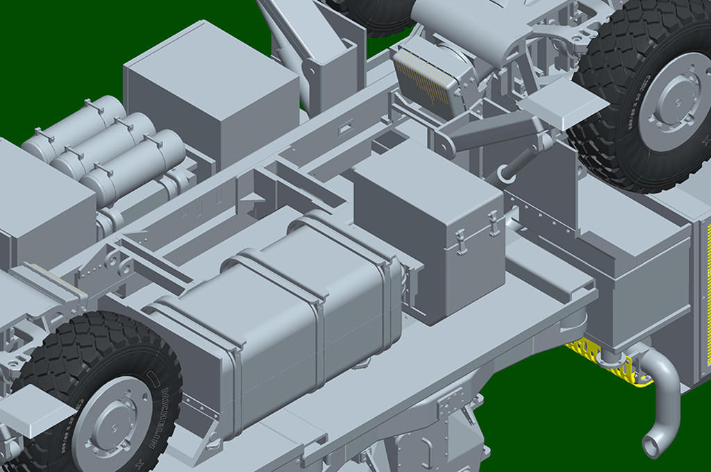 1/35 I Love Kit US C-RAM Weapons System w/HEMTT A3 Transporter
