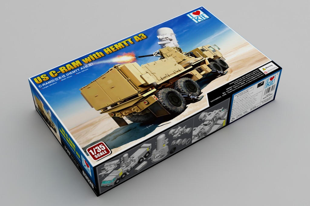 1/35 I Love Kit US C-RAM Weapons System w/HEMTT A3 Transporter