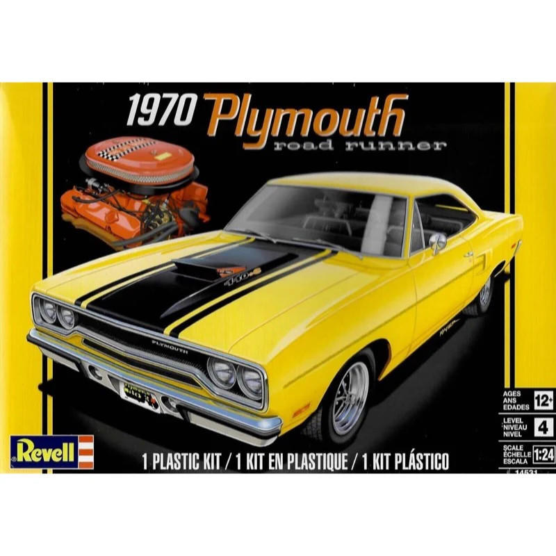 Plymouth 1970 Road Runner スケールモデル 1970 PLYMOUTH ROAD RUNNER 440 BLACK 1/24 JADA 99581 | eBay