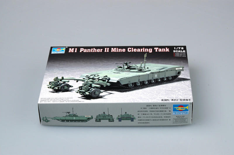 1/72 Trumpeter M1 Panther II Mine clearing Tank - Squadron.com