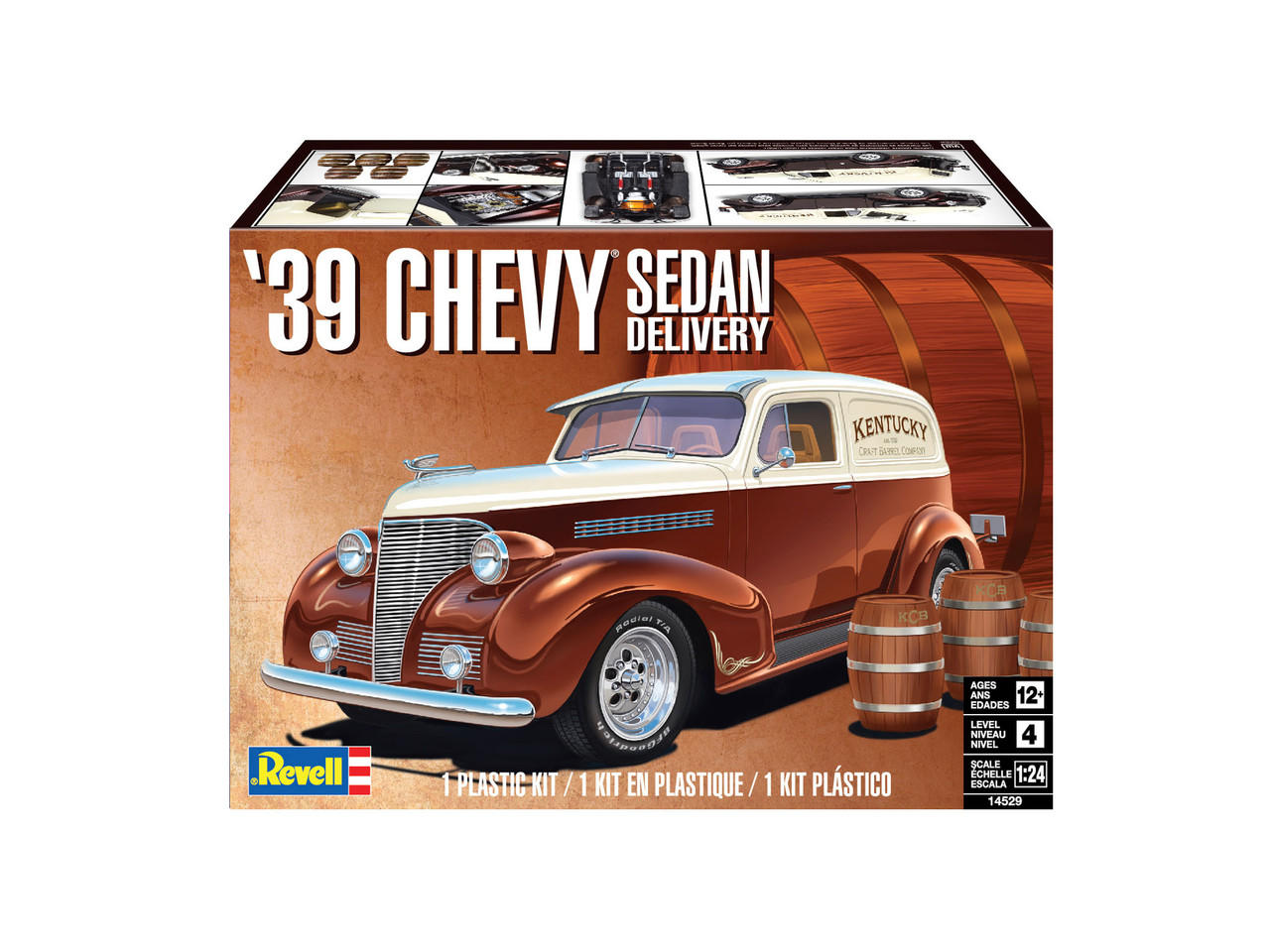 1/24 Revell 1939 Chevy Sedan Delivery w/Barrels - Squadron.com
