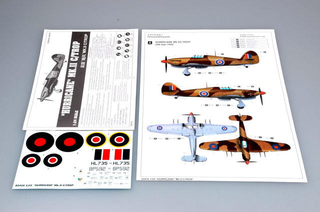 1/24 Trumpeter Hurricane MK.II C/TROP - Squadron.com