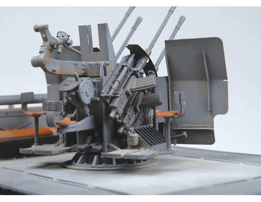 Maquette de Char en plastique GERMAN 2CM FLAKVIERLING 38
