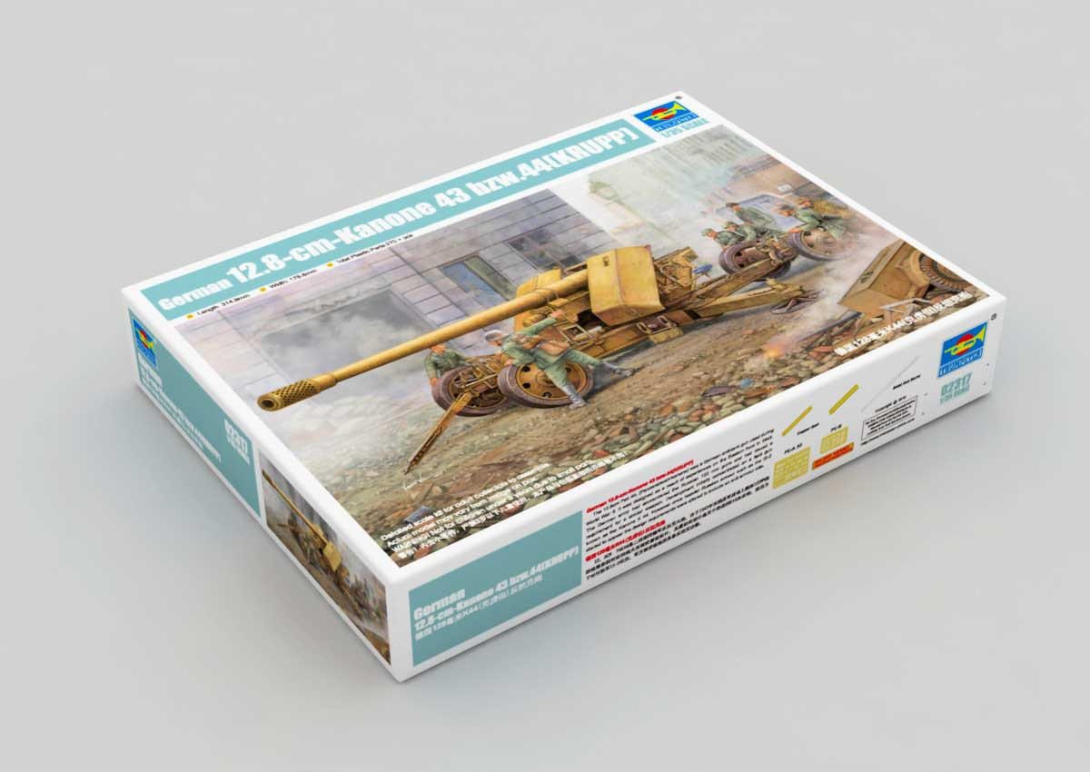 1/35 Trumpeter German 128mm Pak44(KRUPP) - Squadron.com