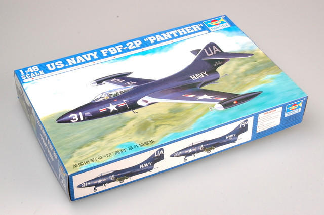 トランペッター 1/48 グラマン F9F-2P パンサー偵察型 02833 プラモデル bme6fzu グラマン F9F-2P パンサー偵察型 トランペッター 1/48 組立と