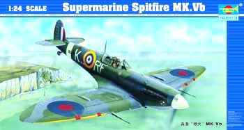 1/24 Trumpeter Supermarine spitfire MK.Vb - Squadron.com