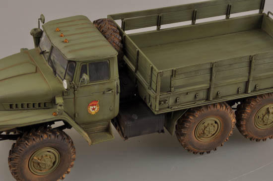 TRUMPETER　Russian URALー4320 Truck TRP01072 1:35 Trumpeter Russian URAL-4320 Truck - Sprue