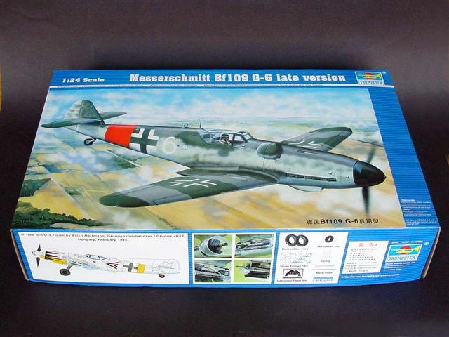 1/24 Trumpeter Messerschmitt Bf109 G-6(L) (Late version
