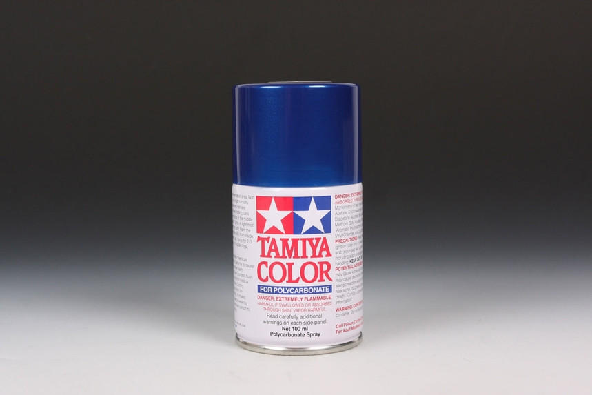 Tamiya Paint - PS-59 Dark Metallic Blue Poly Carbonate Spray
