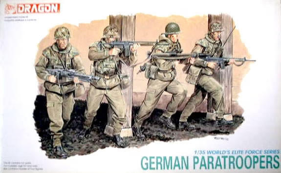 1/35 Dragon GERMAN PARATROOPERS Figure Set - Squadron.com