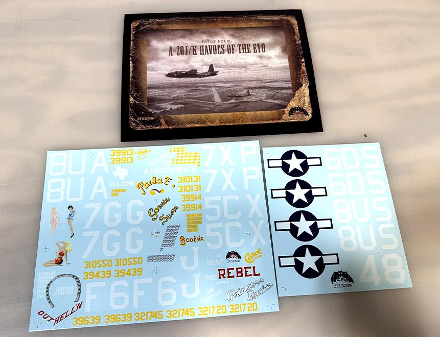 1/32 Zotz Decals A-20J A-20K Havoc in the ETO Set - Squadron.com