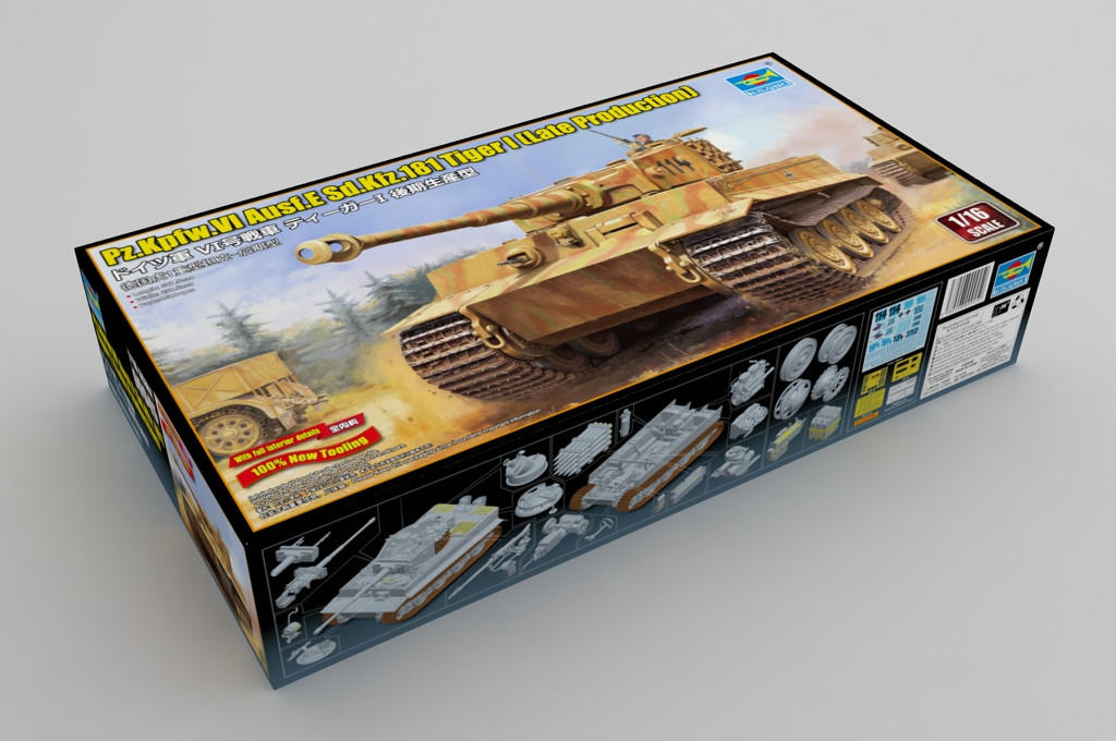 1/16 Trumpeter Pz.Kpfw.VI Ausf.E Sd.Kfz.181 Tiger I (Late