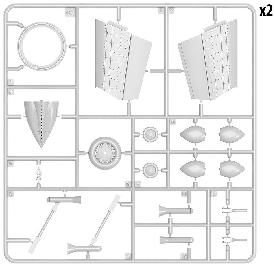 1/35 Miniart Focke Wulf Triebflugel with Boarding Ladder