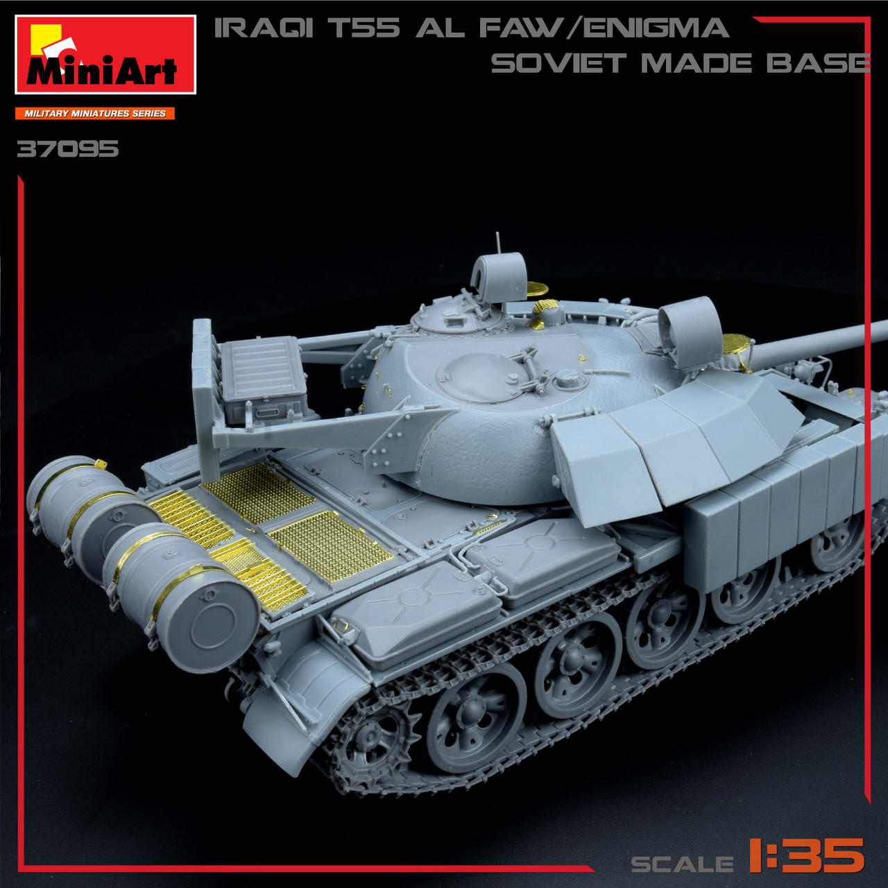 イラク T-55 AL FAW/Enigma 1/35 miniart　エニグマ Amazon | ミニアート 1/35 イラク T-55 AL FAW/ENIGMA. ソ連製