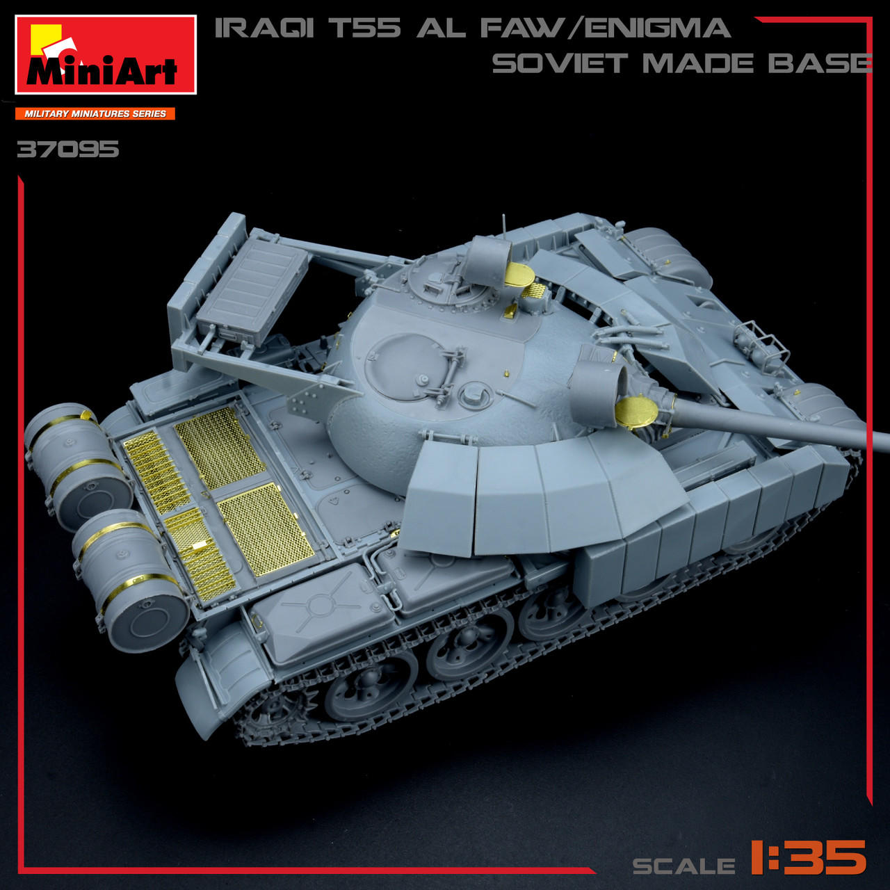1/35 Miniart 37095 IRAQI T-55 AL FAW/ENIGMA. SOVIET MADE