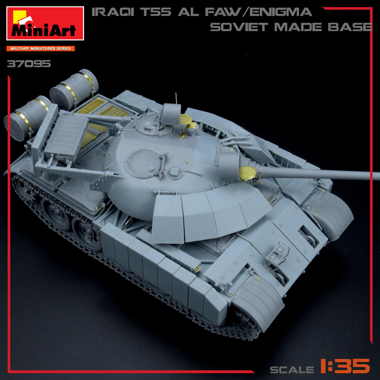 1/35 Miniart 37095 IRAQI T-55 AL FAW/ENIGMA. SOVIET MADE