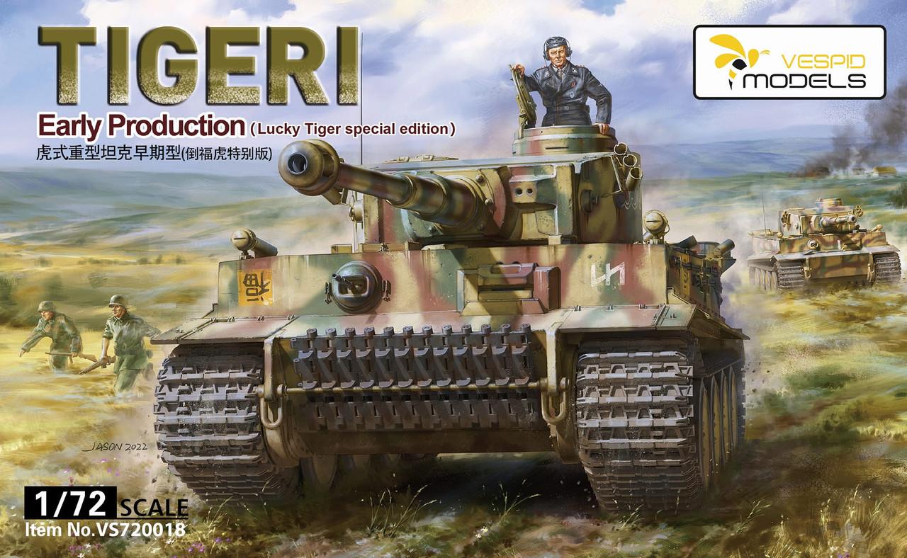 1/72 Vespid Tiger I Early Production Lucky Tiger special edition