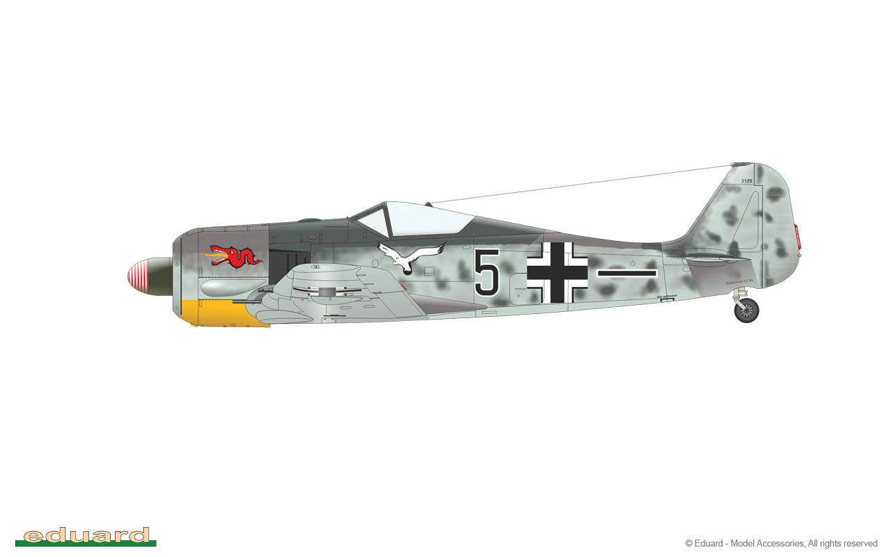 1/48 Eduard Fw 190A-2 EDUARD-PROFIPACK Plastic Model Kit