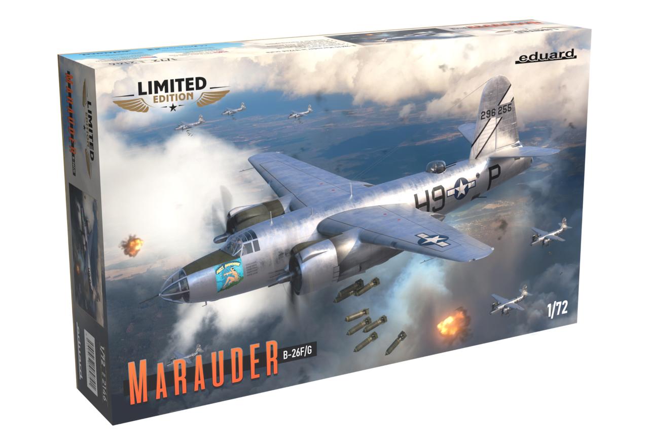 AIRFIX B-26 MARAUDER 1/72モデルキット Airfix 1/72 B-26B Marauder, previewed by Scott Van Aken