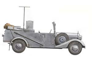 1/35 Master Box Sd.Kfz. 2 Type 170VK, German military radio car