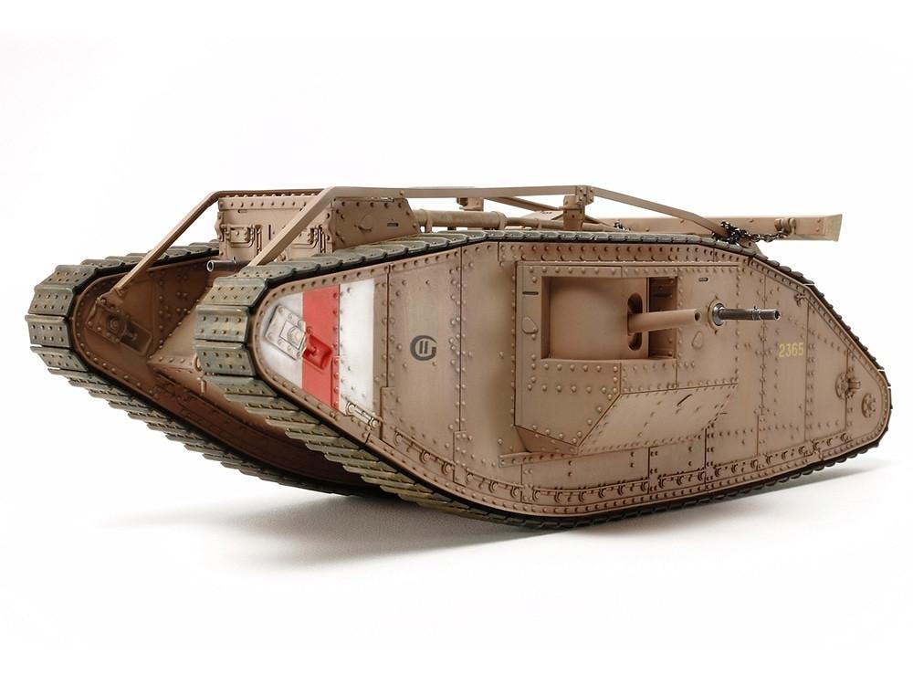 1/35 WWI British Mk IV Male Tank w/Single Motor & 5 Crew