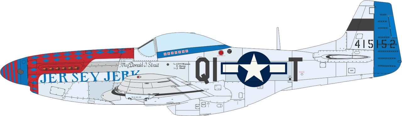 1/72 Eduard P-51D ACES OF THE EIGHTH DUAL COMBO Plastic Model Kit