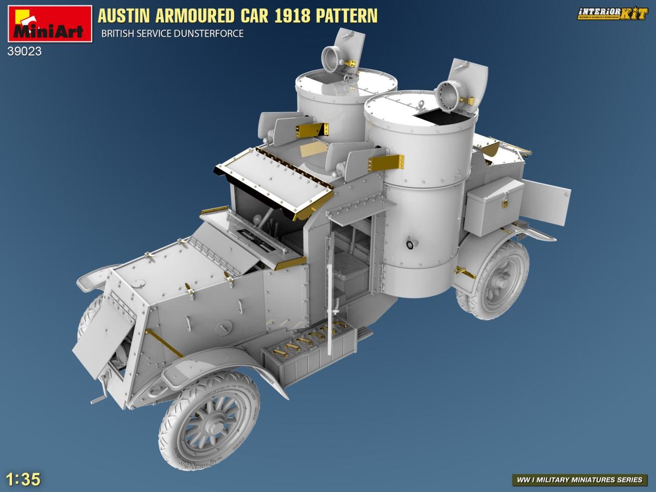MiniArt Austin Armored Car 1918 とシャーマンⅢ MiniArt Austin Armored Car 1918 とシャーマンⅢ 39023 AUSTIN