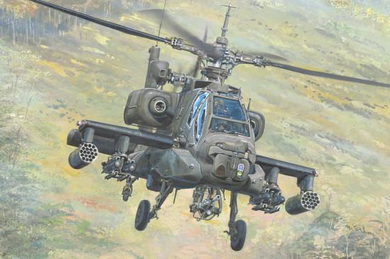 1/35 Trumpeter AH-64A Apache Late Plastic Model Kit - Squadron.com