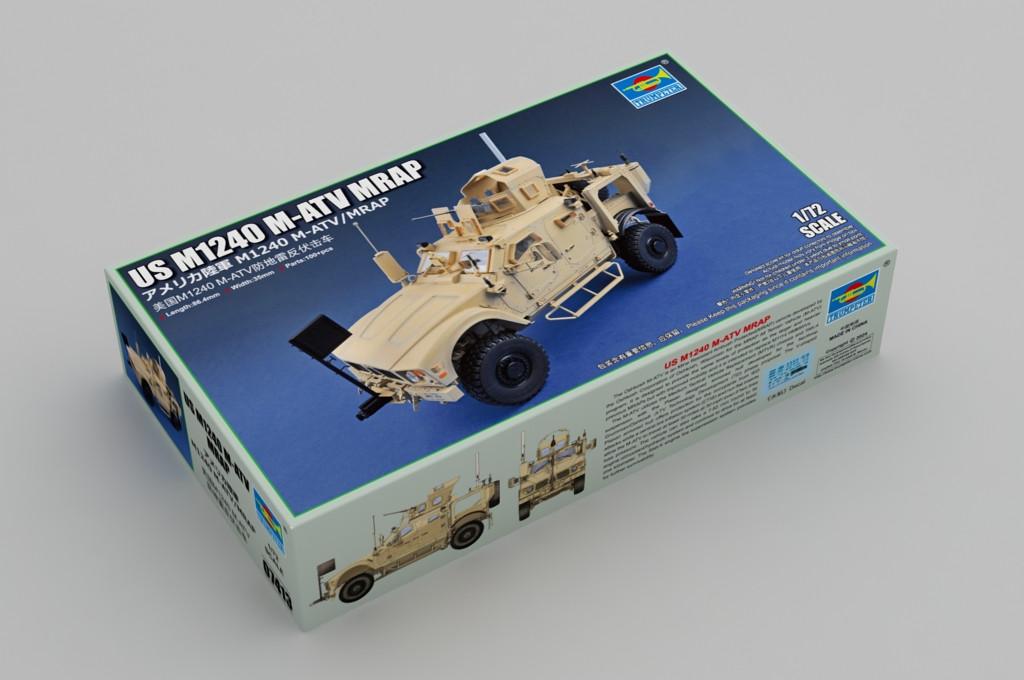 1/72 Trumpeter US M1240 M-ATV MRAP Plastic Model Kit - Squadron.com
