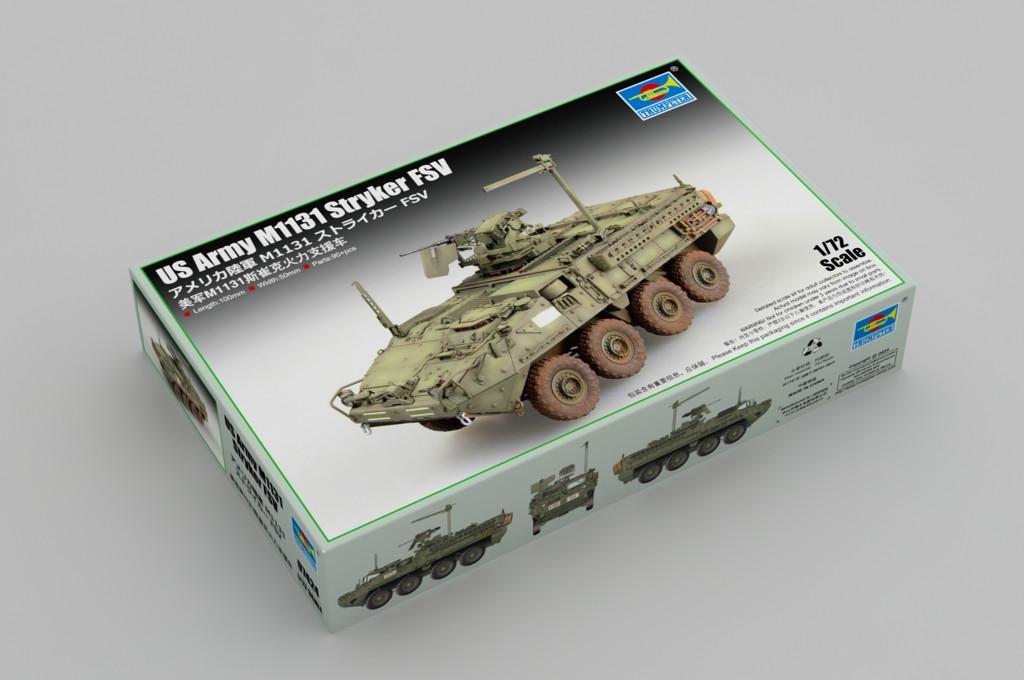 Trumpeter 1/72 Stryker ICV Light Armored Vehicle 並行輸入品 Model kit Brand New 1/72 US Army M1126 Stryker ICV Vehicle Metal +
