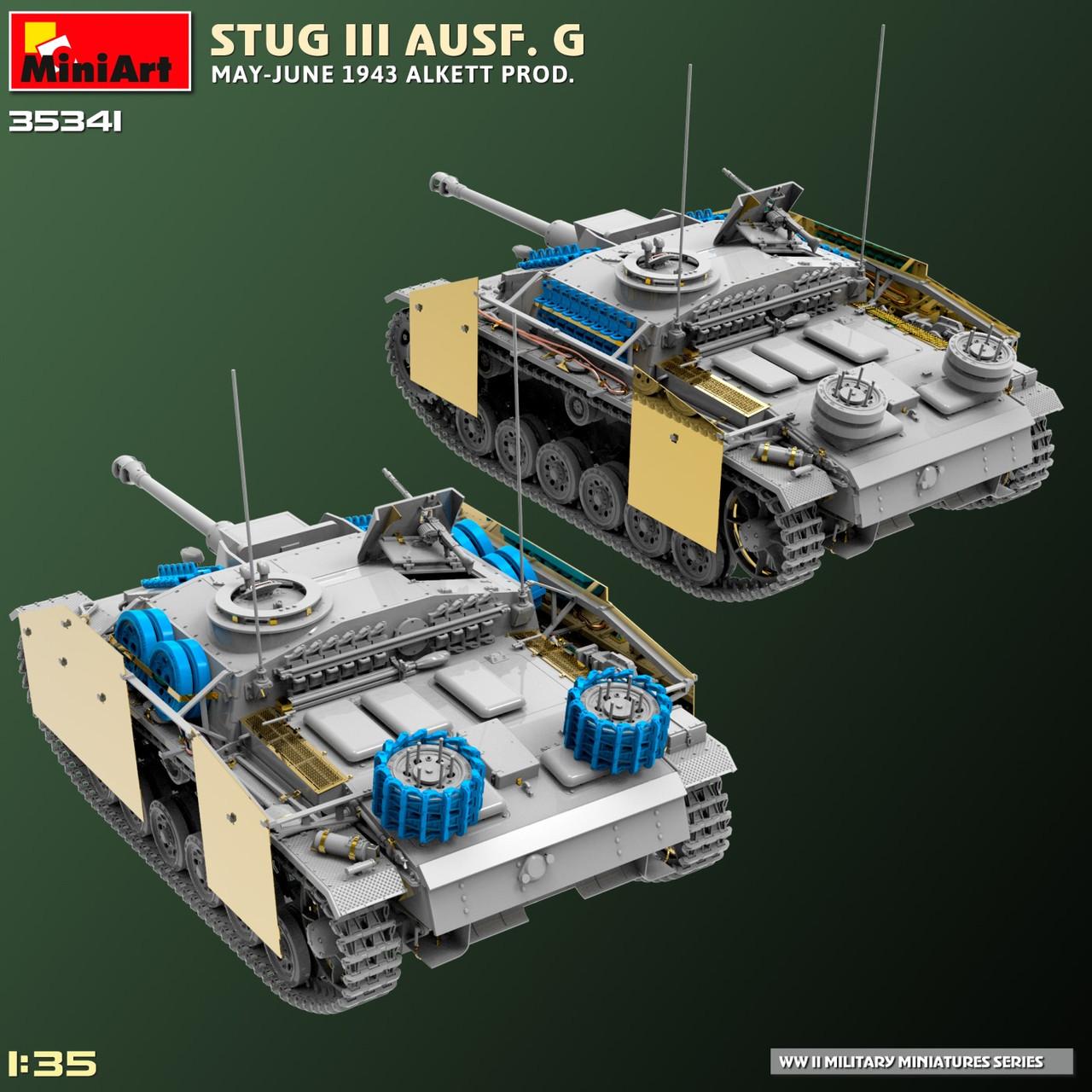 1/35 Miniart StuG III Ausf. G May-June 1943 Alkett Prod