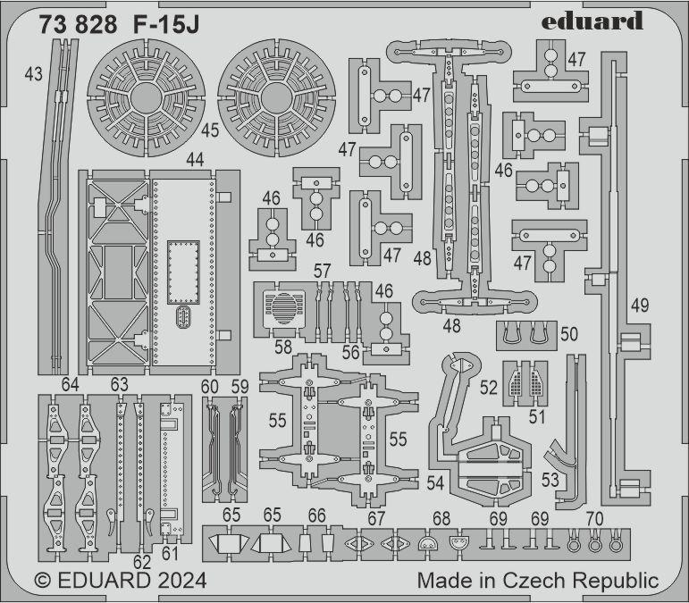 1/72 Eduard F-15J Photo Etch for FINE MOLDS - Squadron.com