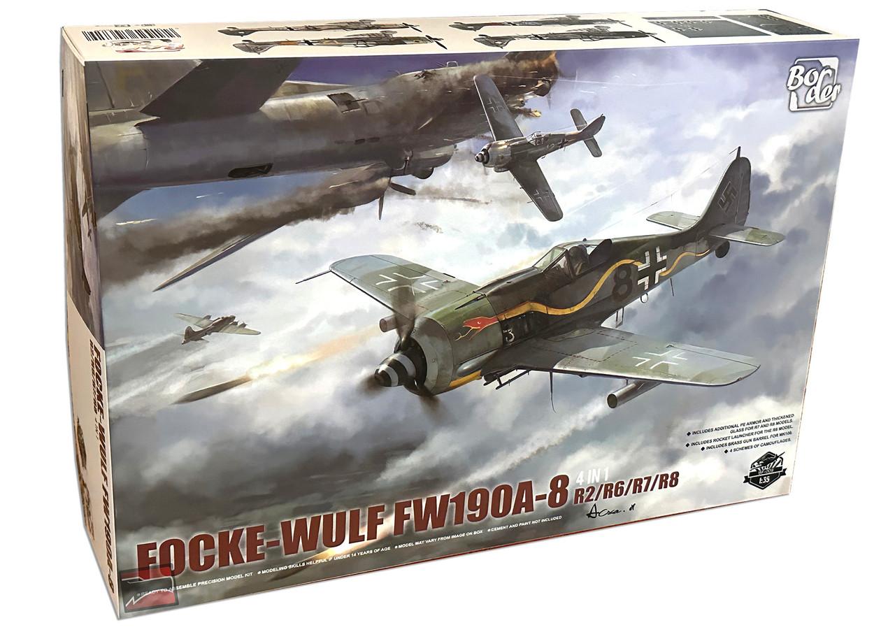 Border Model 1:35 BF003 Focke-Wulf Fw 190A-6 W/Wgr. 21 & Full
