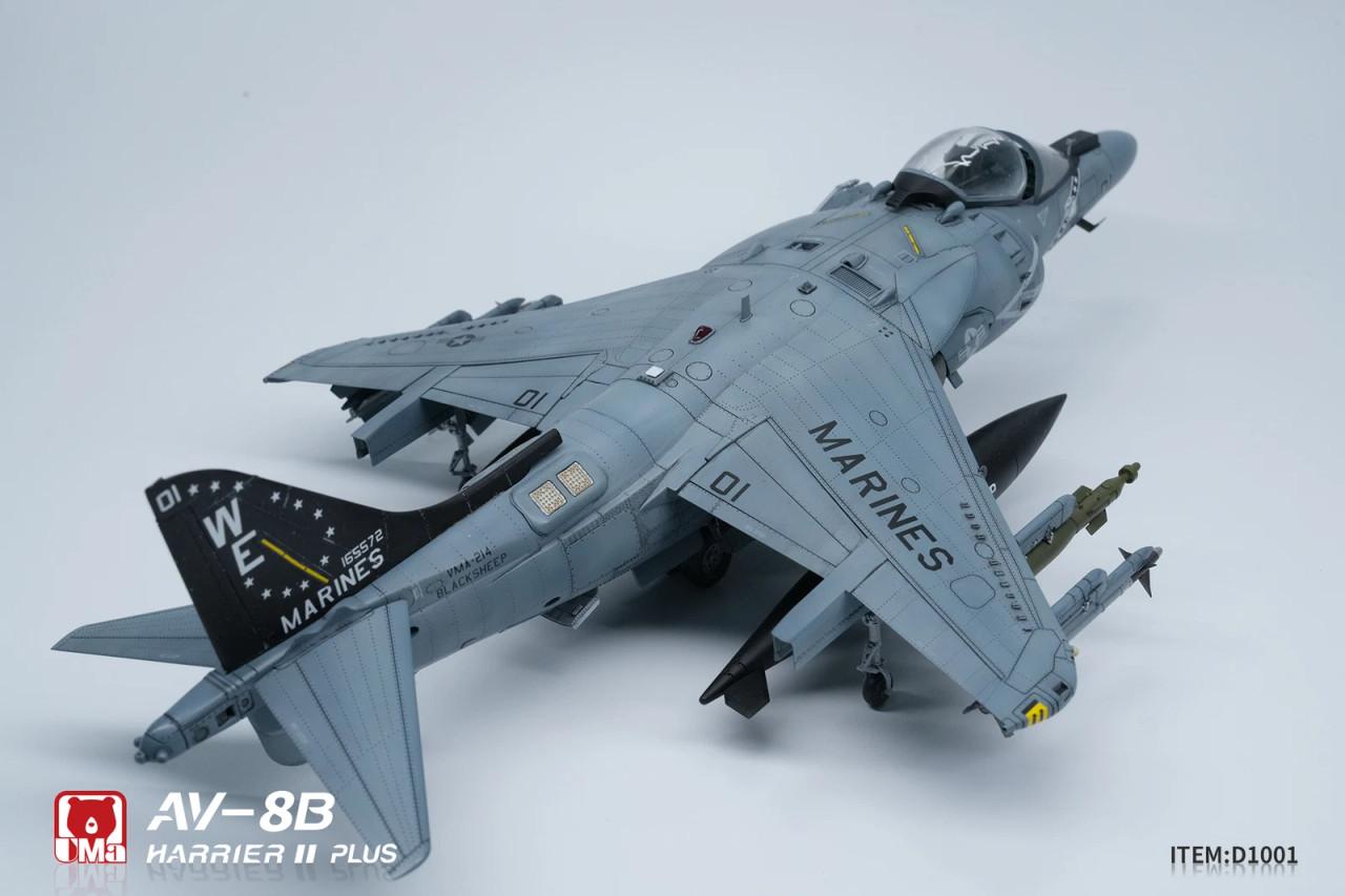 UMaモデル　1/48 AV-8B HARRIER II PLUS UMA's Brand New 1/48 AV-8B Harrier II Plus | Full Build | 4K