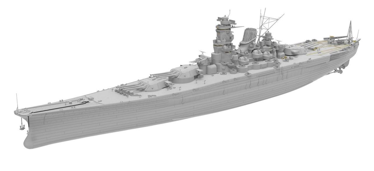 1/350 Very Fire IJN Battleship Musashi (Standard Version) Plastic