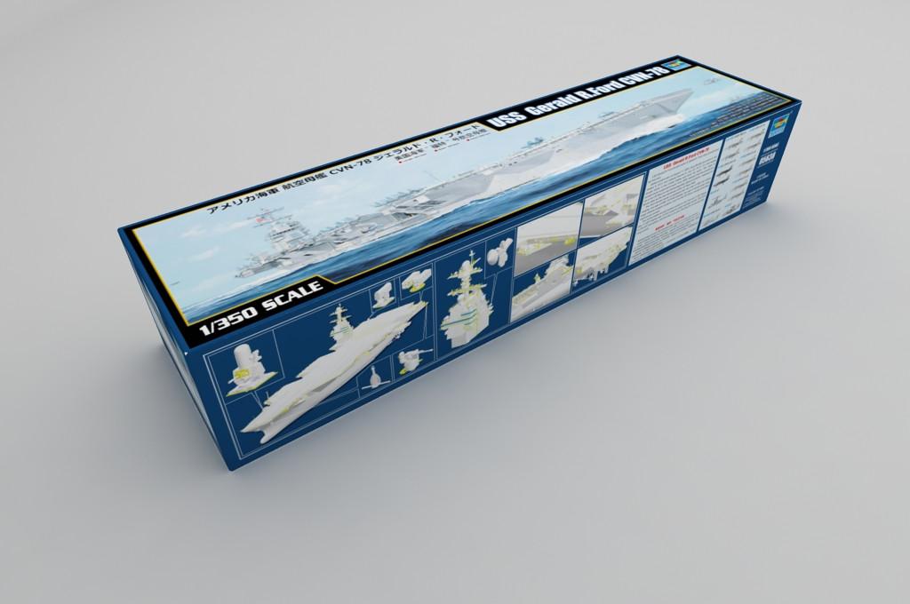 1/350 Trumpeter USS Gerald R. Ford CVN-78 Plastic Model Kit