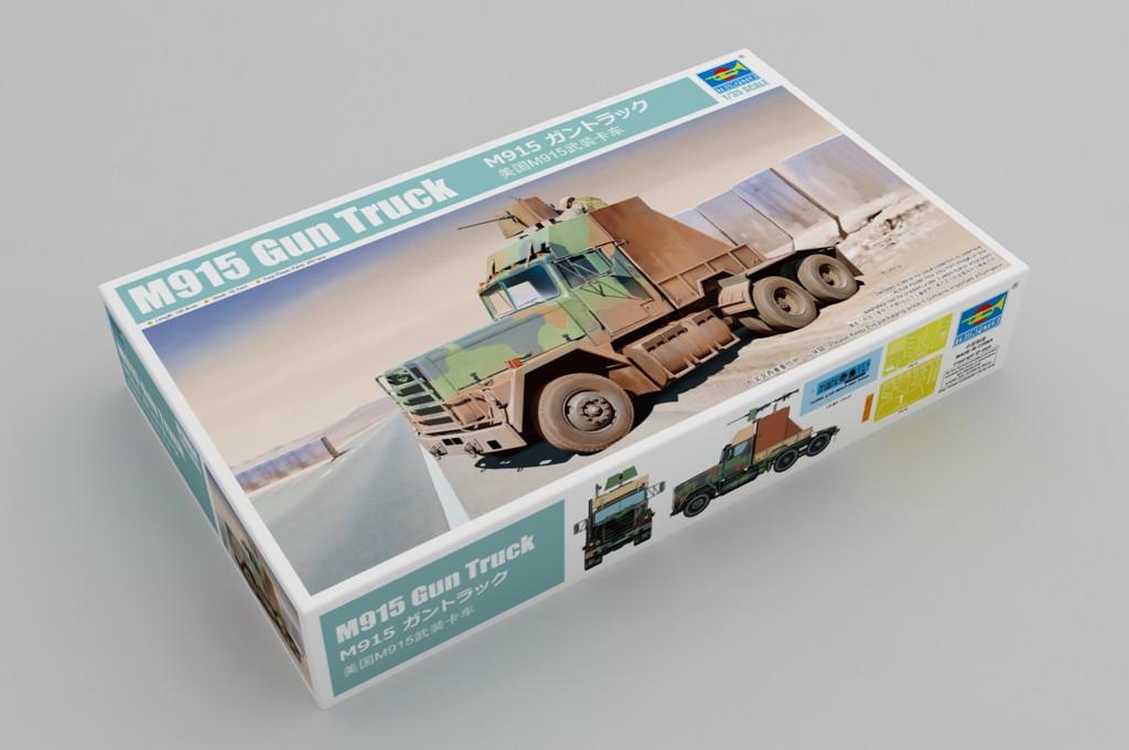 1/35 Trumpeter M915 Gun Truck Plastic Model Kit - Squadron.com