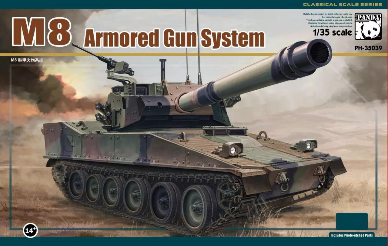 1/35 Panda Hobby XM-8 AGS Plastic Model Kit - Squadron.com