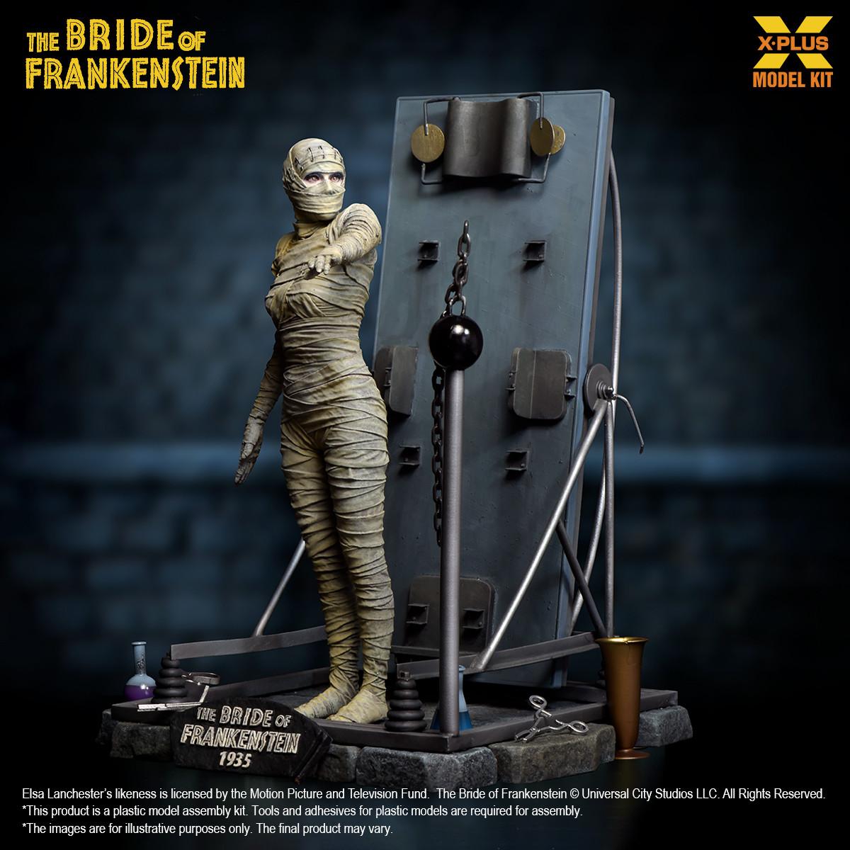 The Bride of Frankenstein 全プラスチック組立キット 1/8 The Bride Of Frankenstein Plastic Model Kit