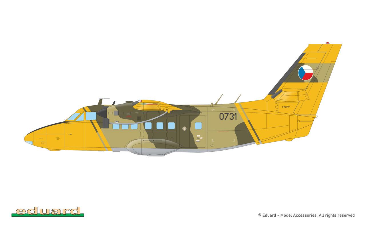 1/72 Eduard L-410UVP Turbolet Plastic Model Kit - Squadron.com