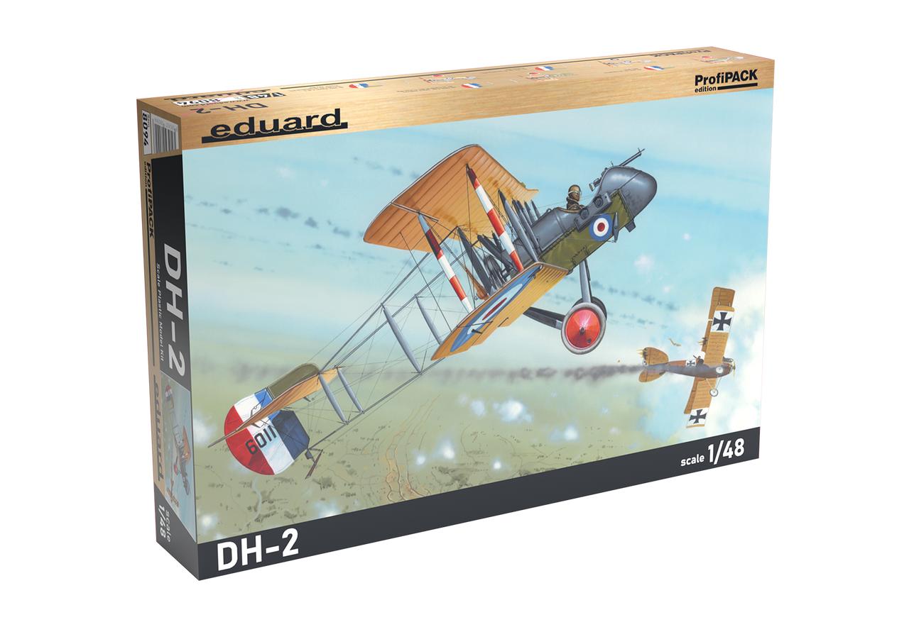 1/48 Eduard DH-2 Biplane Profipack Plastic Model Kit - Squadron.com