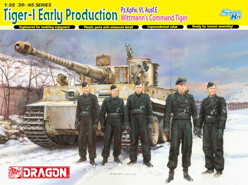 DRAGON TIGER I 初期生産 1/35 プラモデル 1/35 Dragon TIGER I WITTMANN'S COMMAND TIGER - Squadron.com