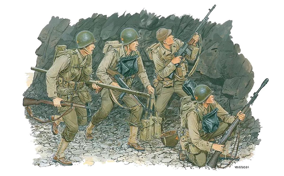 1/35 Dragon U.S. RANGER ( NORMANDY 1944) Figures - Squadron.com