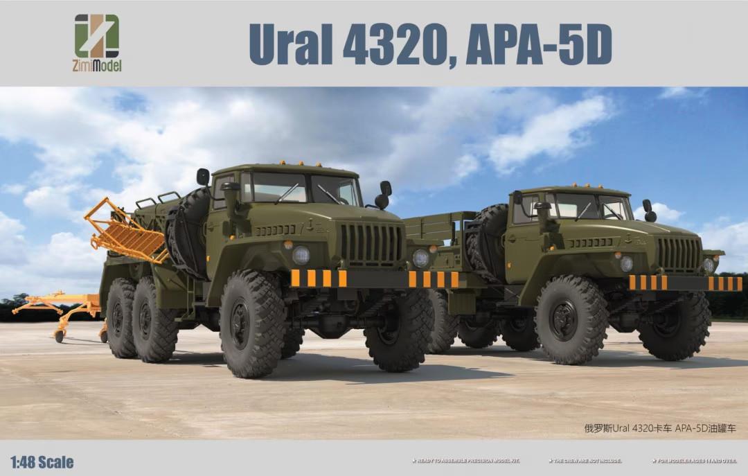 1/48 Zimi Model Ural 4320. APA-5D Plastic Model Kit - Squadron.com